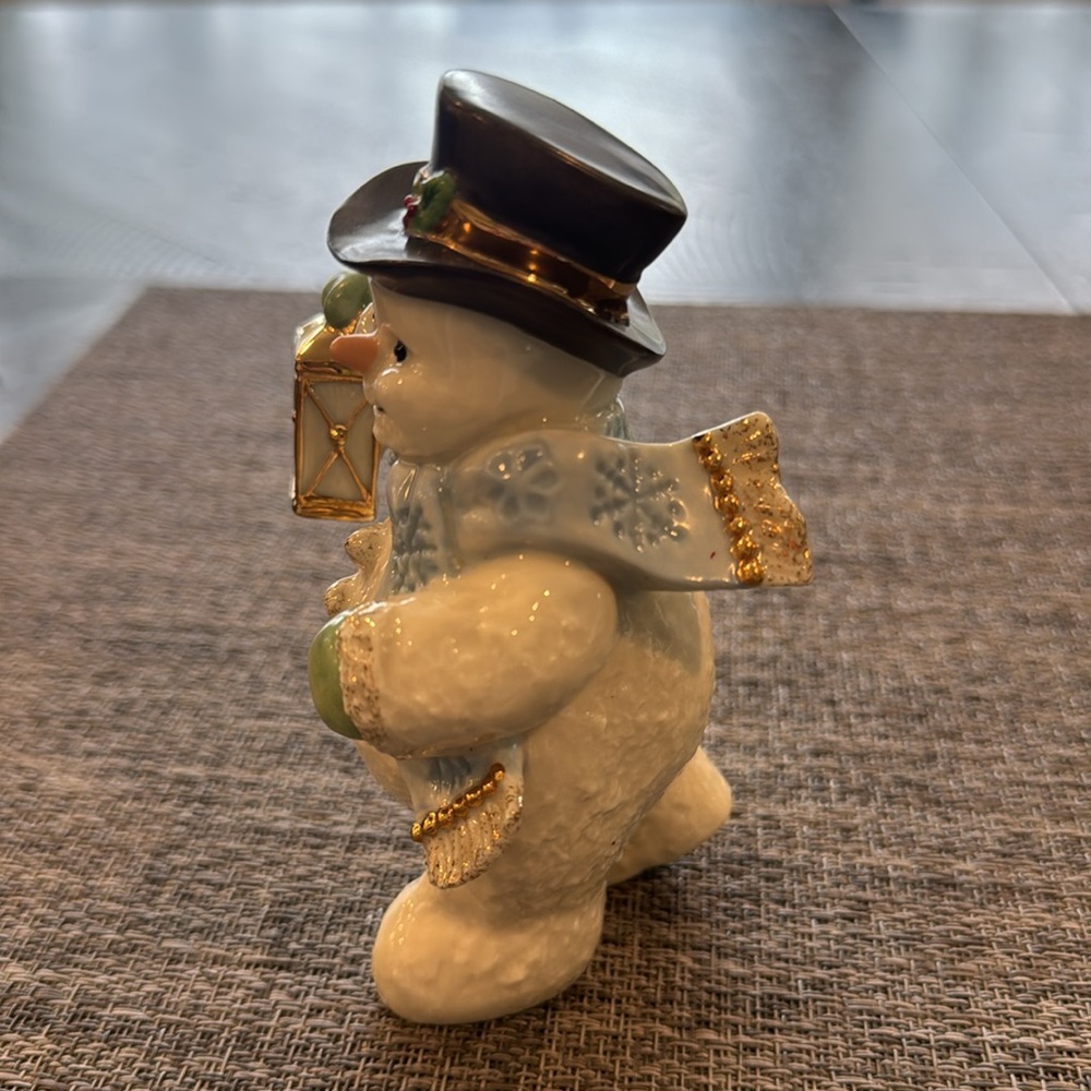 Lenox Snowman Figurine 4 3/4 “ Tall - Picture 2 of 5